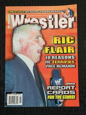 2008 May THE WRESTLER Wresting Magazine FN+ 6.5 Ric Flair / Undertaker