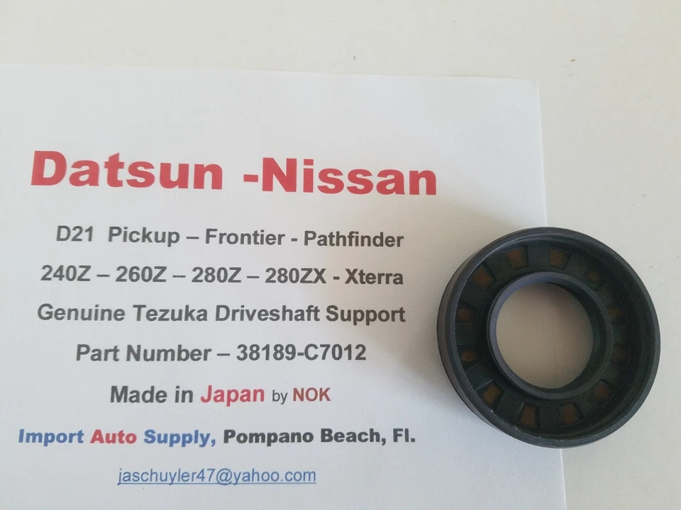 Sello de piñón diferencial para Datsun y Nissan 240Z, 260Z, 282Z, 280Z, 720, D21, 200SX Foto 3 de 4