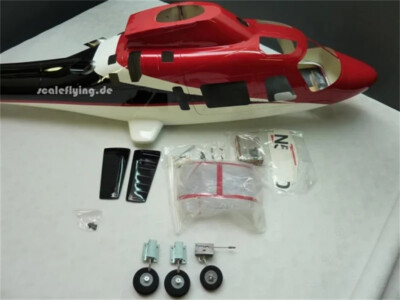 600 A-109 ERA RC Helicopter Fuselage 600 Size Agosta A109 With