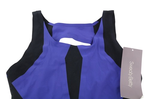 SWEATY BETTY Devant Dance Leotard Women Jumpsuit S High Stretch Cut-Out Back - Picture 4 of 8