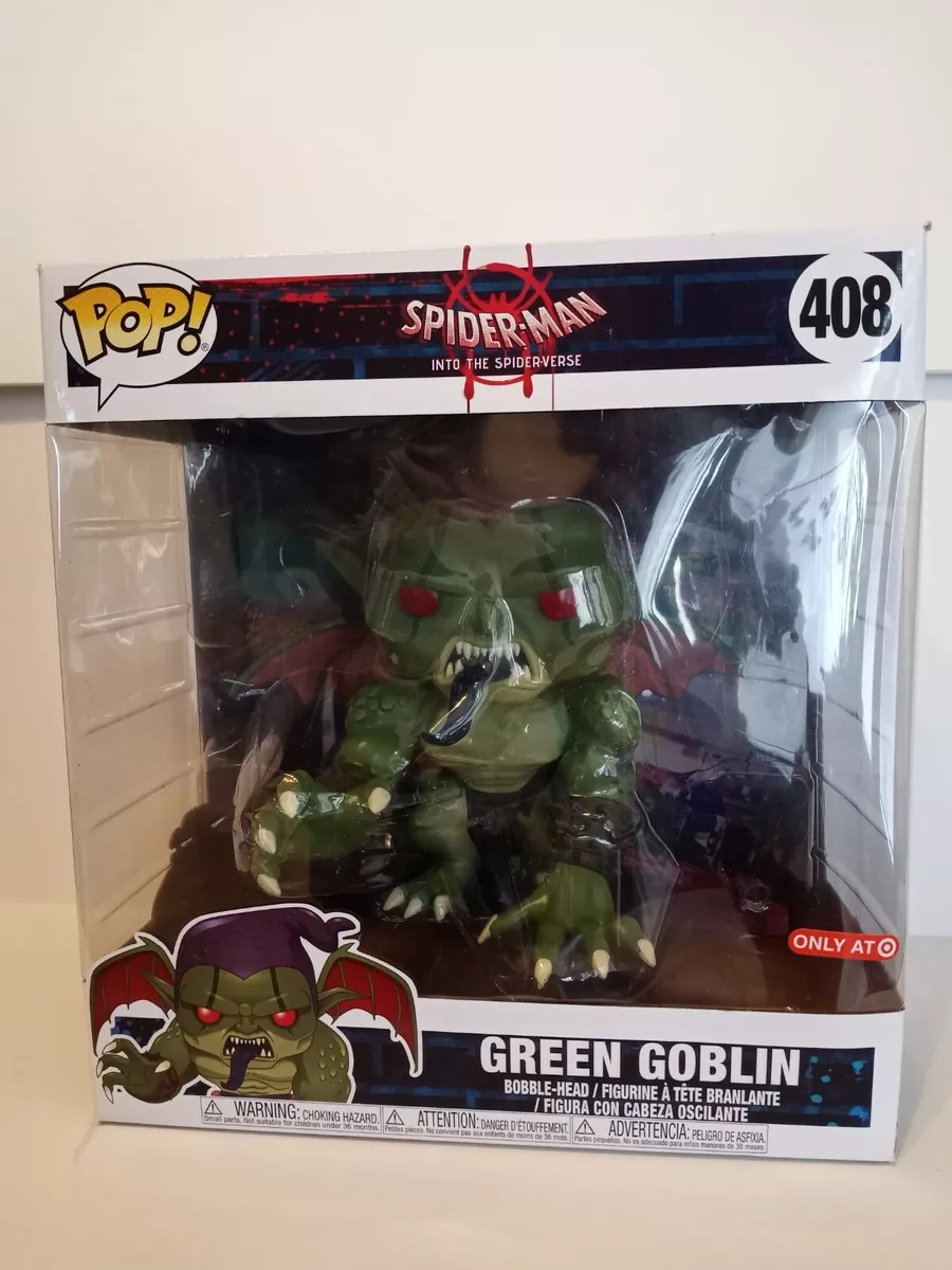 Funko POP! GREEN GOBLIN 10 #408 Vinyl Figure Spider-Man Into The