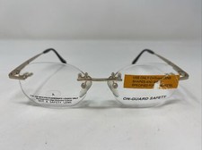 OnGuard Safety OG-122 SIL 48-17-140 Silver Rimless Eyeglasses Frame W05