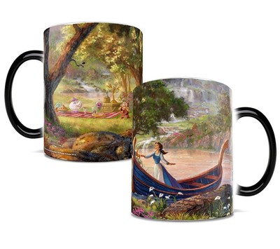 Morphing Mugs Disney - Beauty and the Beast - Picnic - Thomas Kinkade - One 1...