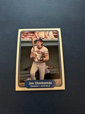 1982 Fleer Baseball Joe Charboneau #362 Set Break EX-MT