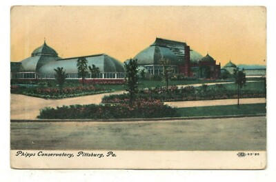c1910 PC: Scenic View of Phipps Conservatory, Pittsburgh, Pennsylvania