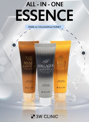3W Clinic All In One Honey Essence 60ml Moisturizing Essence Korean Cosmetics - Picture 8 of 8