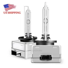 2 X D1S D1R 6000K White HID Xenon Headlight Light Bulbs OEM Replacement Hi/Low 