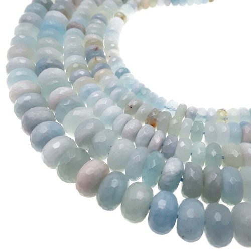A++ Multi Watermelon Tourmaline Faceted Round Gemstone Beaded Bracelets 6-8'' EB