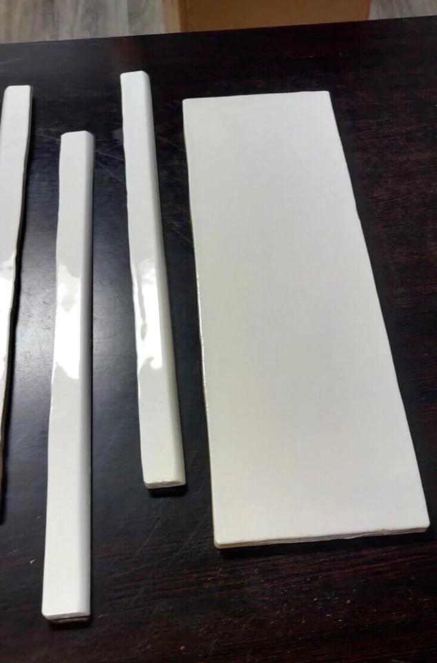 Aquarella by Nanda Tiles blanco/white Artesan Wall Tile - Imagem 3 de 4