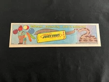 #08a Lot of 6 WRIGLEY'S JUICY FRUIT CHEWING GUM Sunday Comics Section Adds 1968