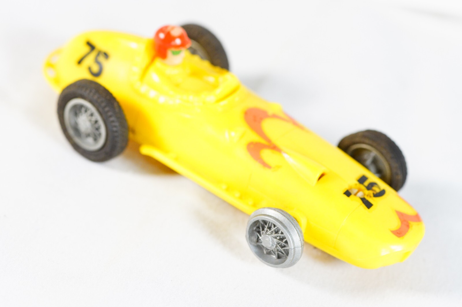 ELDON POWER 8 Slot Car Race Track 9517 Roadster Racing Slot Cars AS IS