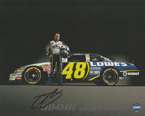 Jimmie Johnson Signed LE #48 Lowe's / 2006 Nextel Cup Champion / 2006