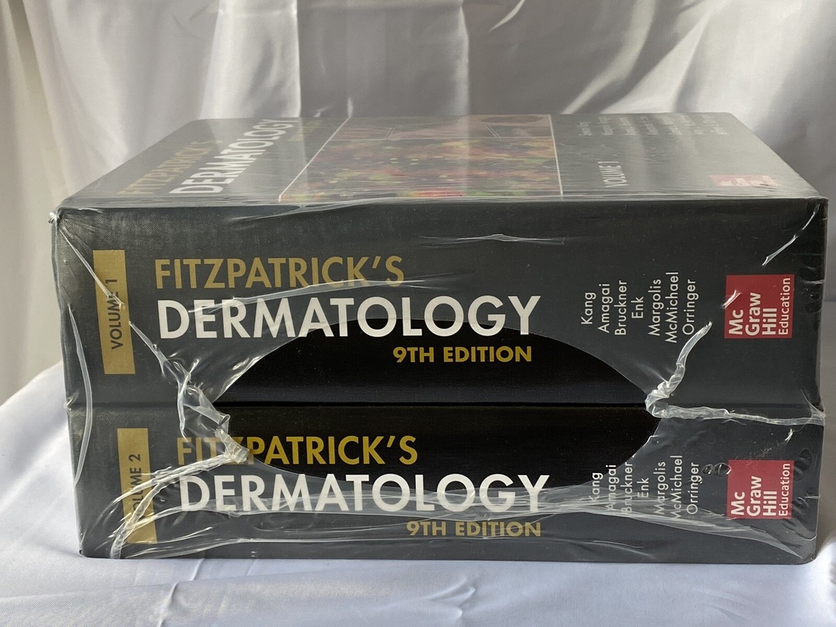 New Fitzpatrick's Dermatology 9th Edition Volume 1 & 2 Ninth