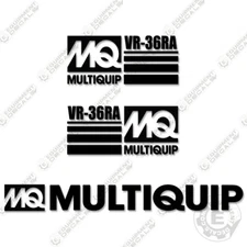 Fits Multiquip VR-36RA Decal Kit 36" Roller Replacement Stickers - 3M Vinyl!