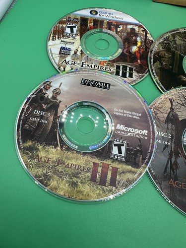 Age Of Empires 3 PC Game Complete CIB W/ Manual & Reference Book Clean/Tested - Picture 6 of 12