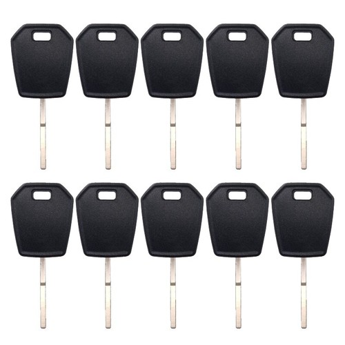Bulk Ford Lincoln Key Blank with 128-Bit Transponder Chip H128-PT 10 ...