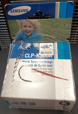Samsung OEM CLP-K300A BLACK Toner CARTRIDGE for CLP-300/2160/3160 series printer