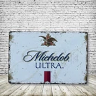 Michelob Ultra Beer Vintage Style Tin Bar Sign Poster Man Cave Collectible New