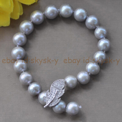 【Sentiments】NO.272 BRACELET orginal pearl 925 Sterling Silver Lusterous White Freshwater Coin Pearl