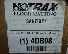NEW NOTRAX FLOOR MATTING SANITOP 4DB98