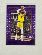 2022-23 Donruss Production Line Purple Press Proof LeBron James #1