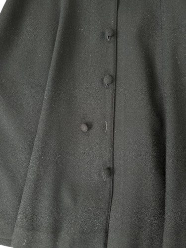 Abrigo Jones New York Vintage 100% Lana Negro - Imagen 10 de 11