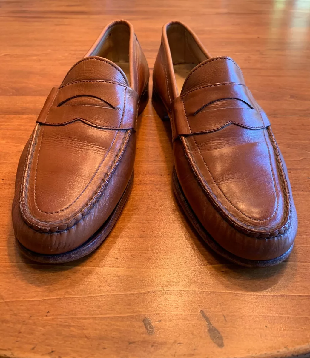 Cole haan british 2025 tan loafers