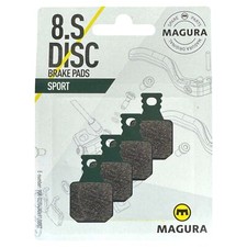 Magura MT 8.S Sport Verde Bicicletta MTB Freni a Disco Idraulici Pastiglie Freno