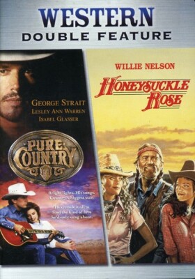 Pure Country & Honeysuckle Rose (DVD, 1980) Double George Strait Willie Nelson