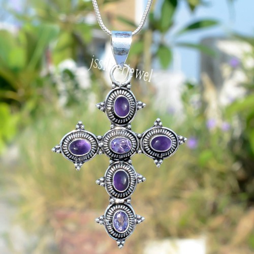 Pendentif Améthyste Argent #10