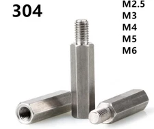 304 stainless steel Hex support Male-Female Hex Standoff Screw Spacer Pillar
