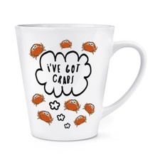 I'Ve Got Crabes 341ml Tasse à Café Latte Tasse - Drôle Blague Animal Crabe