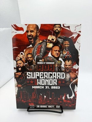 RING OF HONOR SUPERCARD OF HONOR 2-DISC DVD ROH (MARCH 31ST 2023)