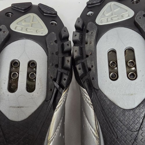 De colección Nike ACG YVR Plus Zapatos de Ciclismo Cromados Para Hombre 9.5 SPD Sin Clip MTB 275218 '07 - Imagen 11 de 16