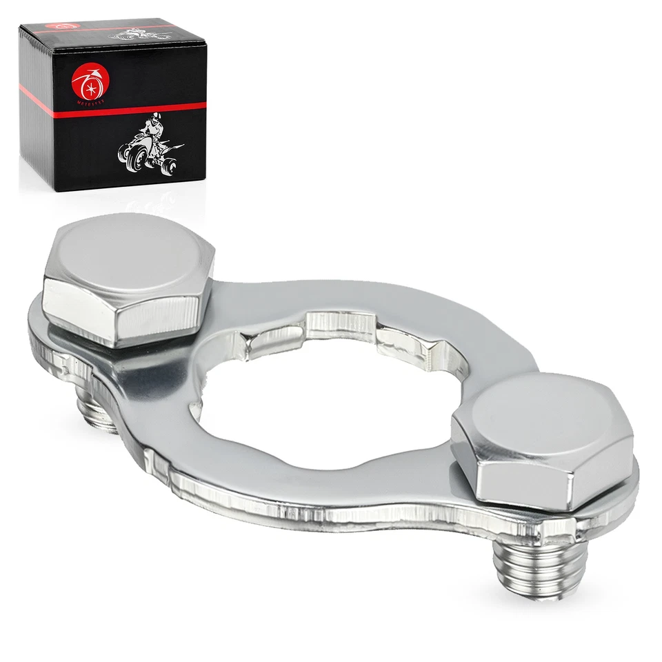 Placa de retención de piñón delantero 23802-040-000 1971 1972-1973 para motor Honda SL70 Foto 3 de 4