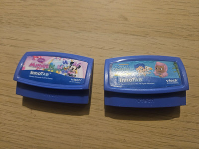 Vtech Innotab Spiele - Disney Bubble Guppys und Disney Minnie