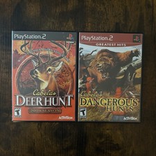 Cabela's Deer Hunt 2004 Season & Cabelas Dangerous Hunts PlayStation 2 TESTED