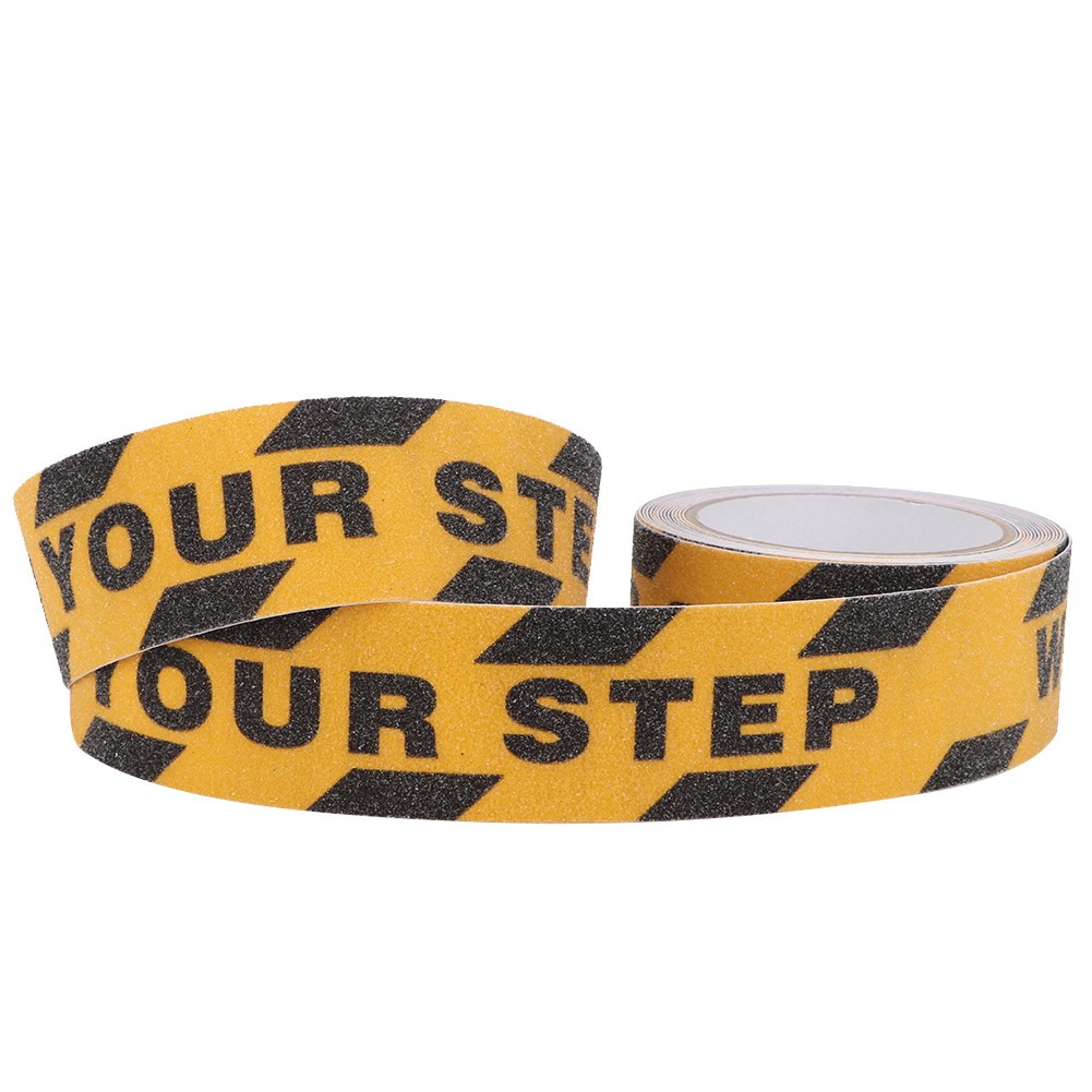 Roll Non Slip Tape Abrasive Safety For Stair And Floor PVC 5m