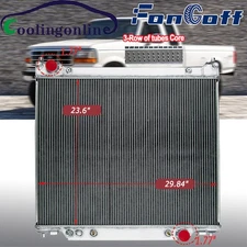 3-Row Radiator Fit 1995 1996 1997 Ford F-250 F-350 F59 Super Duty 7.3L V8 Diesel
