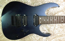 Ibanez RG 7 String Blue Seymour Duncan Vintage Rare Guitar Metal 2000s MIJ Japan