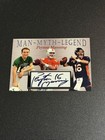 Peyton Manning Man Myth Legend Card Facsimile Signature Limited Edition /1000