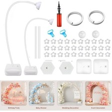 Balloon Arch Stand Kit 8.2ft & 5ft Frame with...