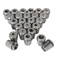 25 pc ER32 COLLET SET 1/16"-3/4" by 16th and 32nd INDUSTRIAL GRADE ACCURATE
