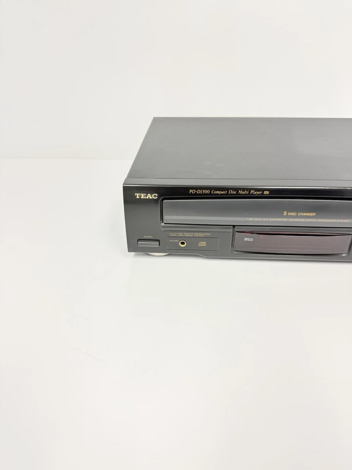 Teac PD-D1500 Compact Disc Multi Player 5 Disc CD Changer Tested  - Image 2 of 4