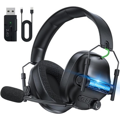Wireless Gaming Headset FC400 2 4G Bluetooth 5 4 Kopfhörer mit Mik