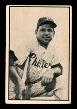 1953 Bowman B and W #14 Bill Nicholson   VGEX X3087389