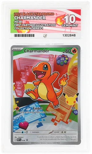 ACE 10 Charmander 38 First Partner Collection Black Star Promo 2026