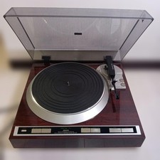 DENON DP-37F Fully Automatic Player Turntable Record Player Brown From Japan