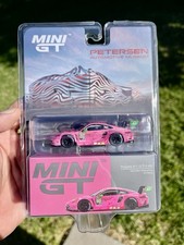 Los Angeles Petersen Museum Exclusive Mini GT #872 ROXY Porsche 911 GT3 R #80 AO