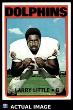 1972 Topps #240 LARRY LITTLE Miami Dolphins HOF RC EX-NM